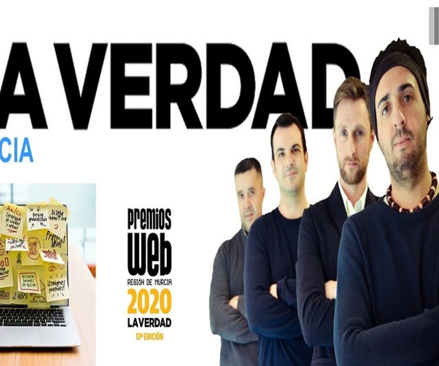 Foto promo de los premios Web de La verdad