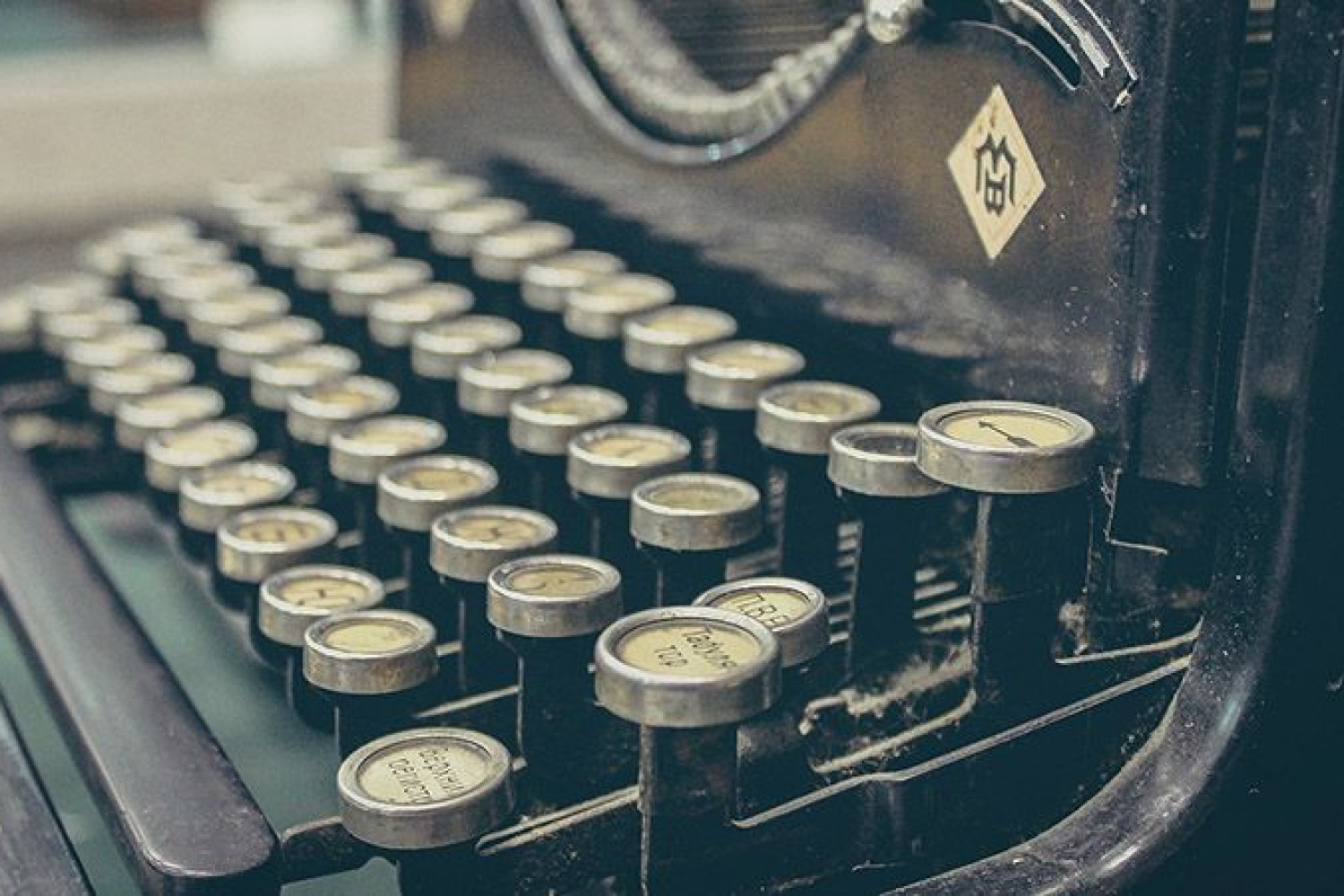 Máquina de escribir vintage