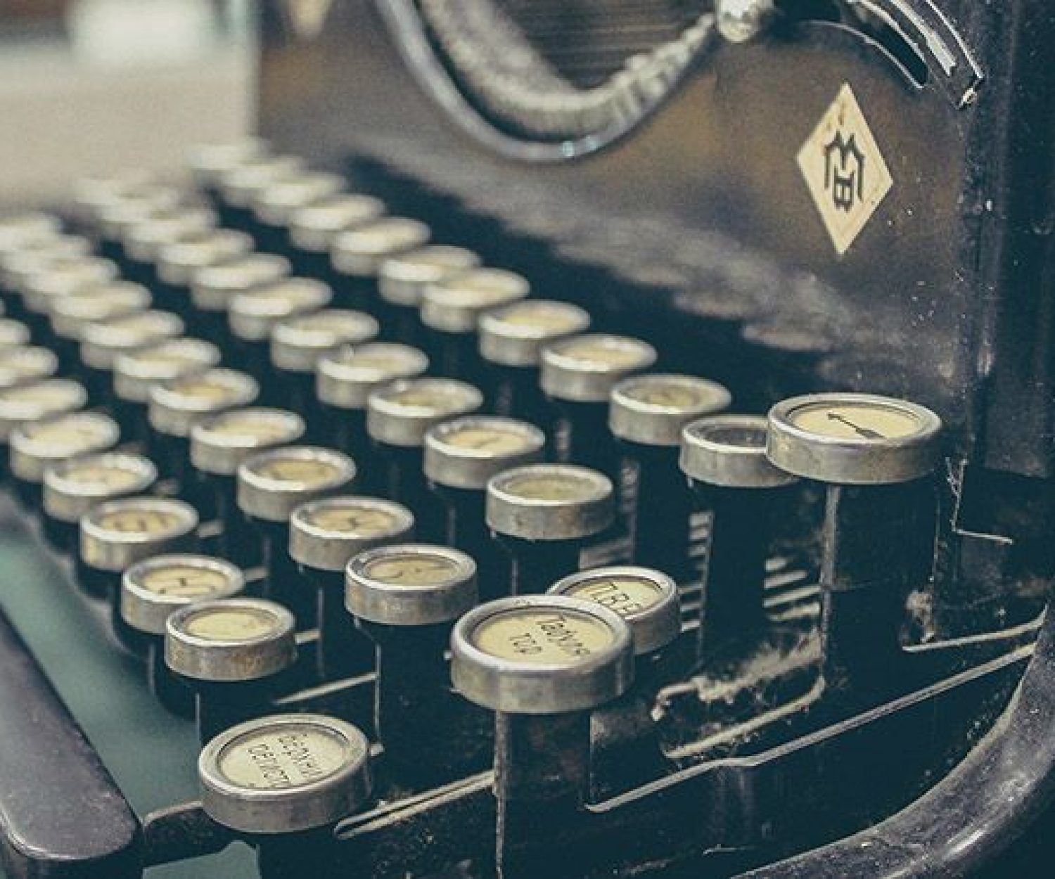 Máquina de escribir vintage