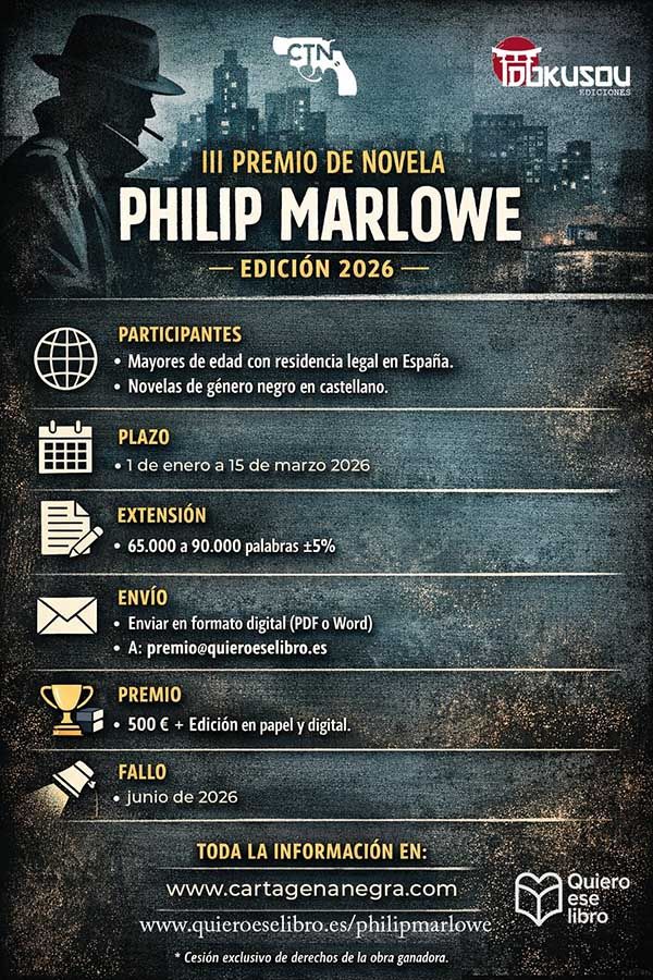 Premio de novela Philip Marlowe