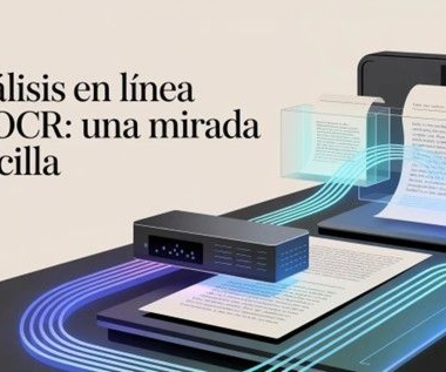 Análisis en línea de OCR