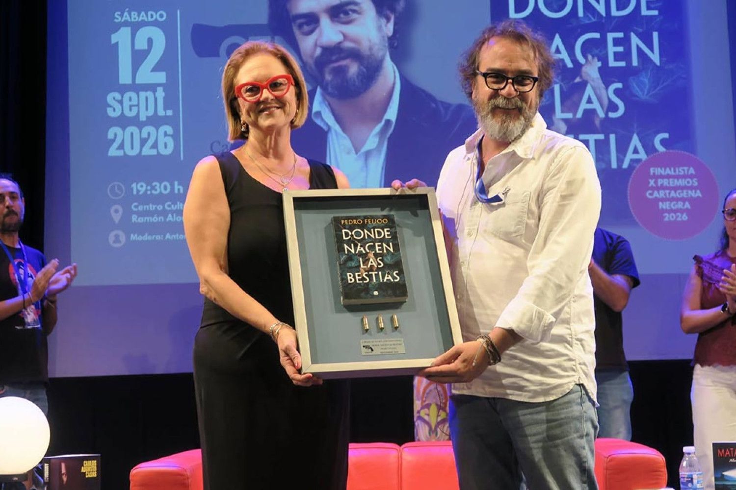 Pedro Feijoo gana el Premio Cartagena Negra con Donde nacen las bestias